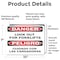 Signmission Look Out For Forklifts Bilingual, 10 in W x Rectangle, Vinyl Decal OS-2PACK-DS-D-710-L-19425 - alternate 5